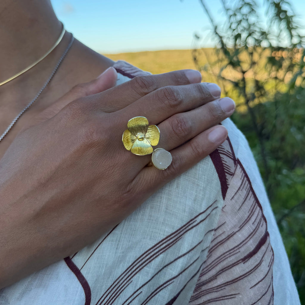 ANILLO FLOR DRUSA