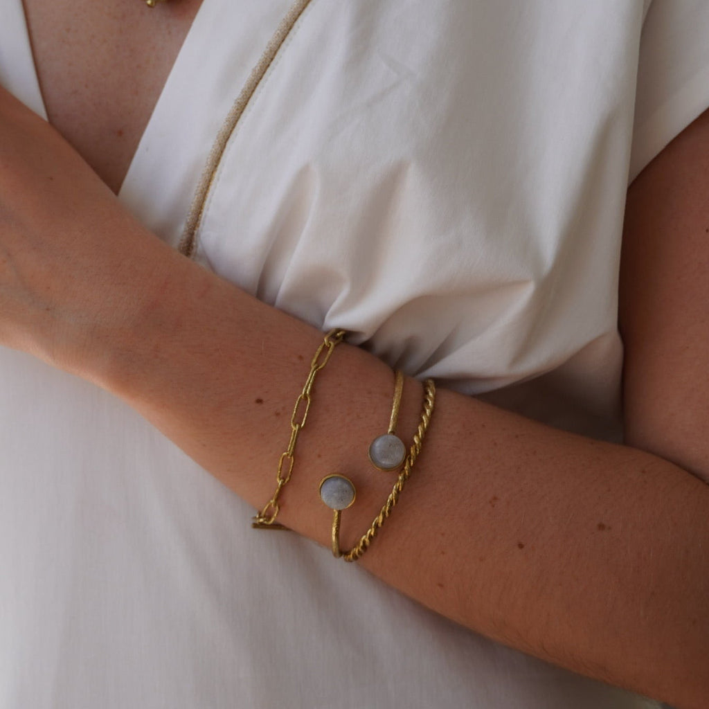 BRAZALETE DRUSA BLANCA
