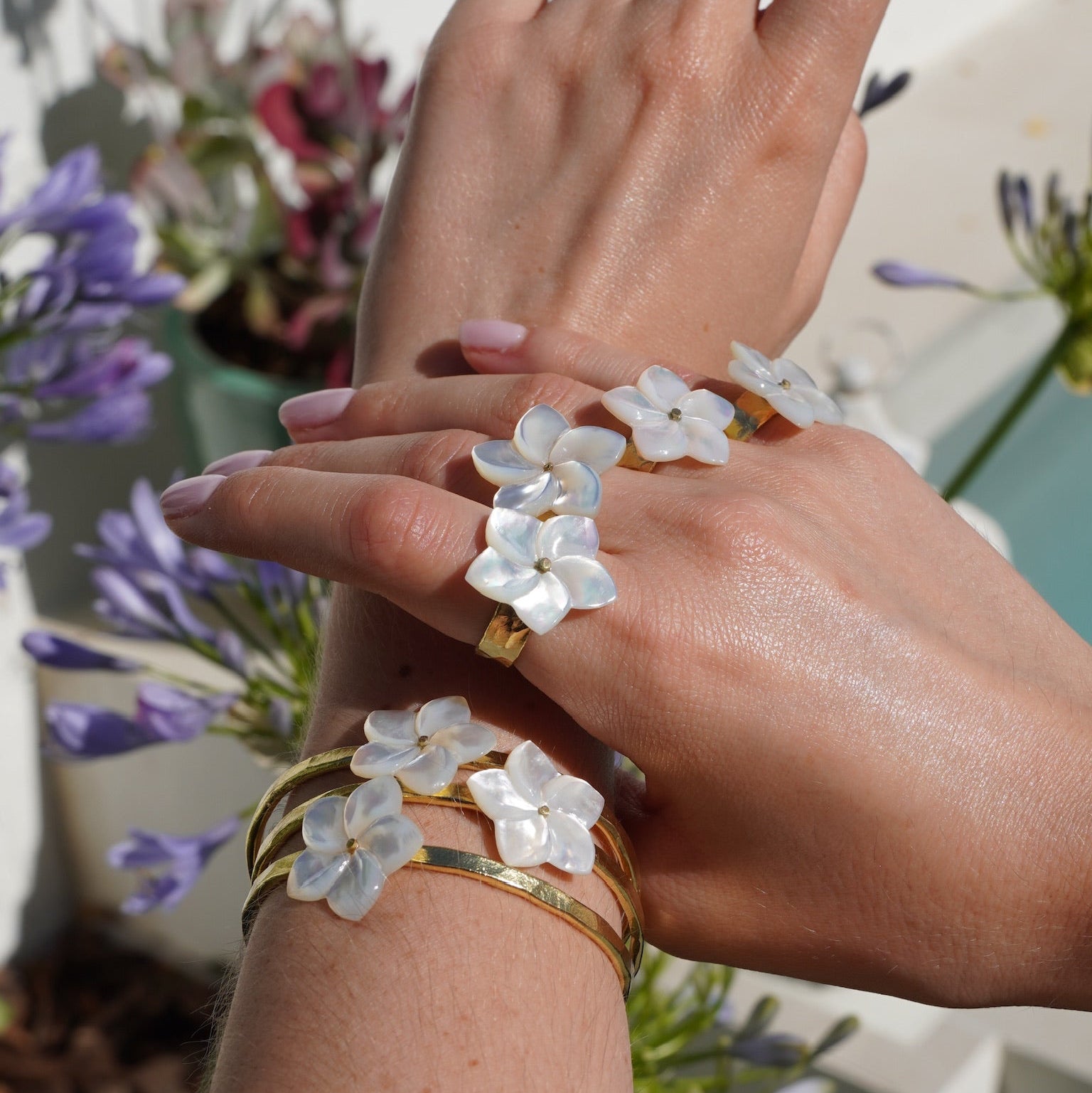 FRANGIPANI CUFF