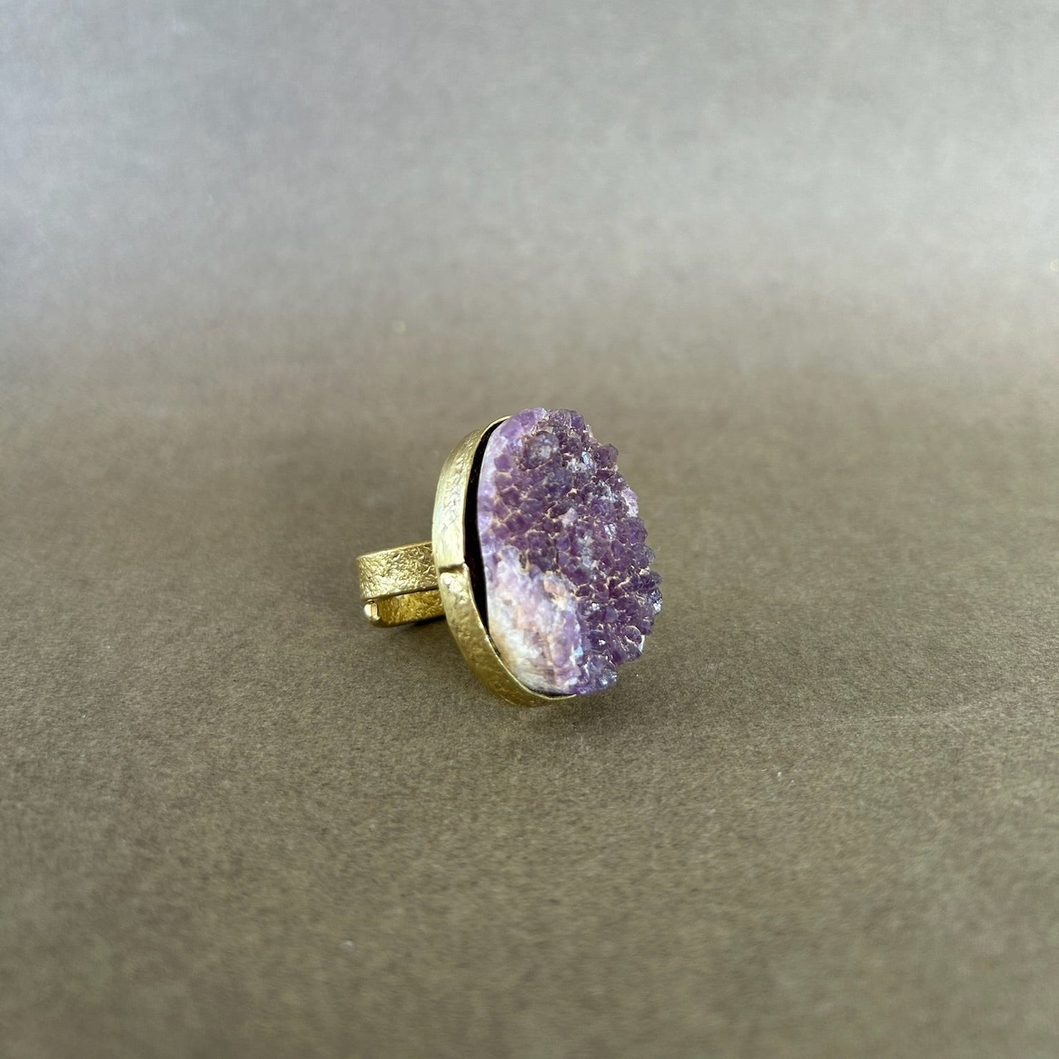 ANILLO DRUSA AMATISTA